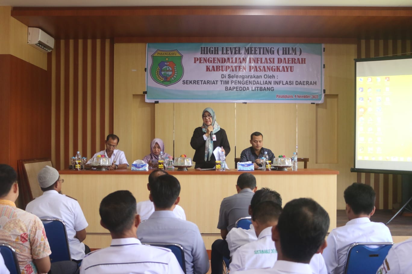 Wabup Herny Hadiri HLM Pengendalian Inflasi Daerah